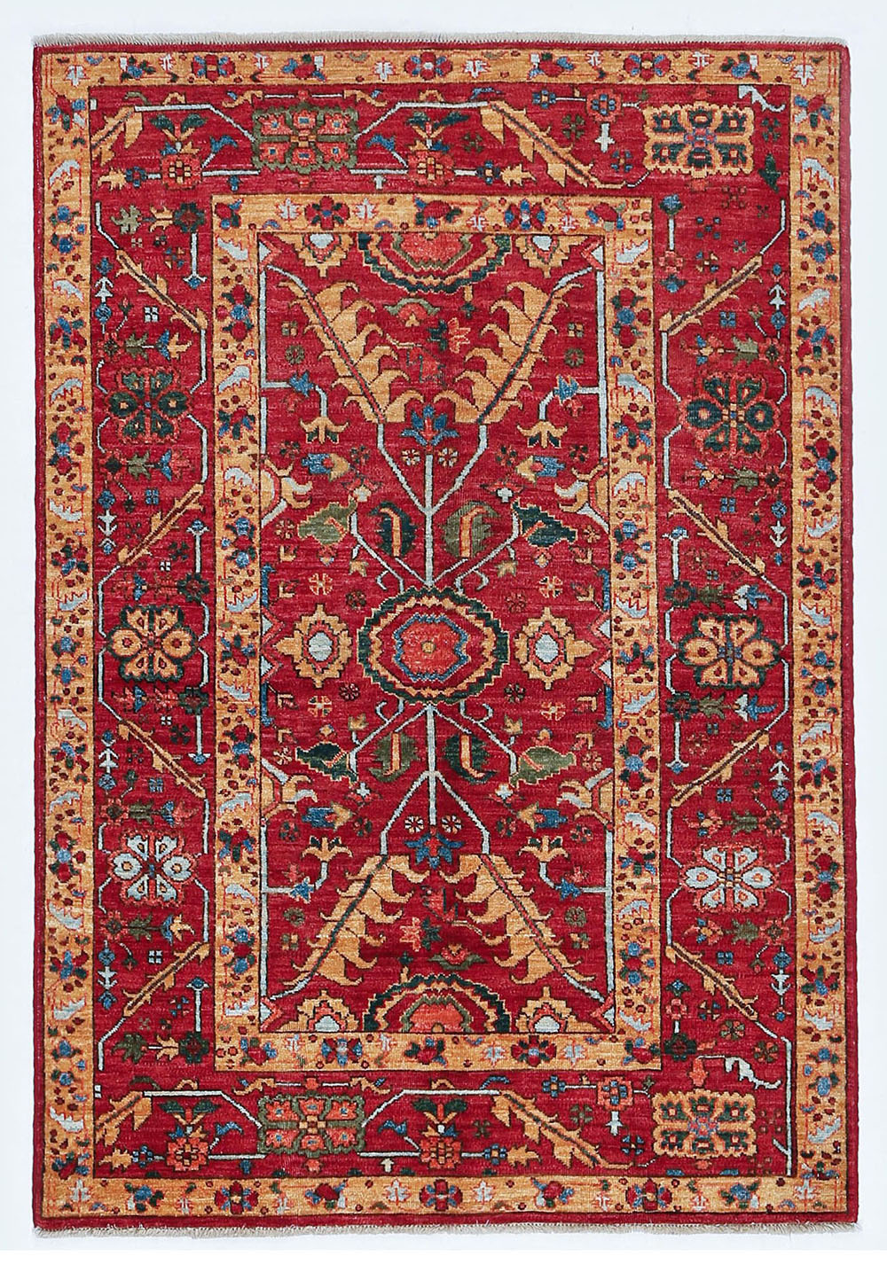 Crimson Blossom – Persian Design - Image 2