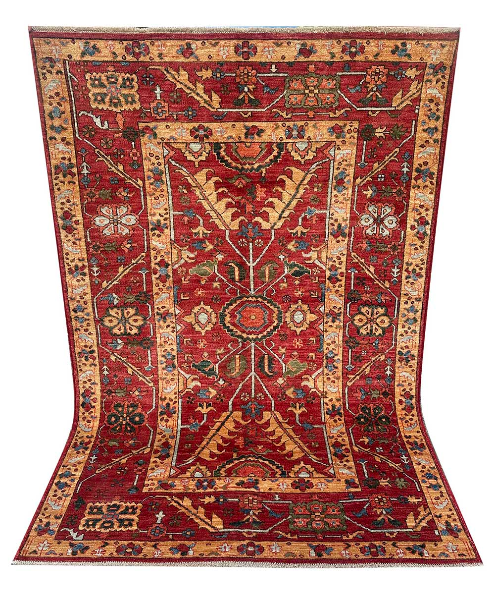 Crimson Blossom – Persian Design - Image 10