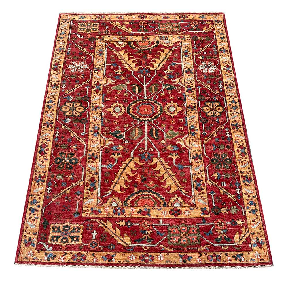 Crimson Blossom – Persian Design - Image 3