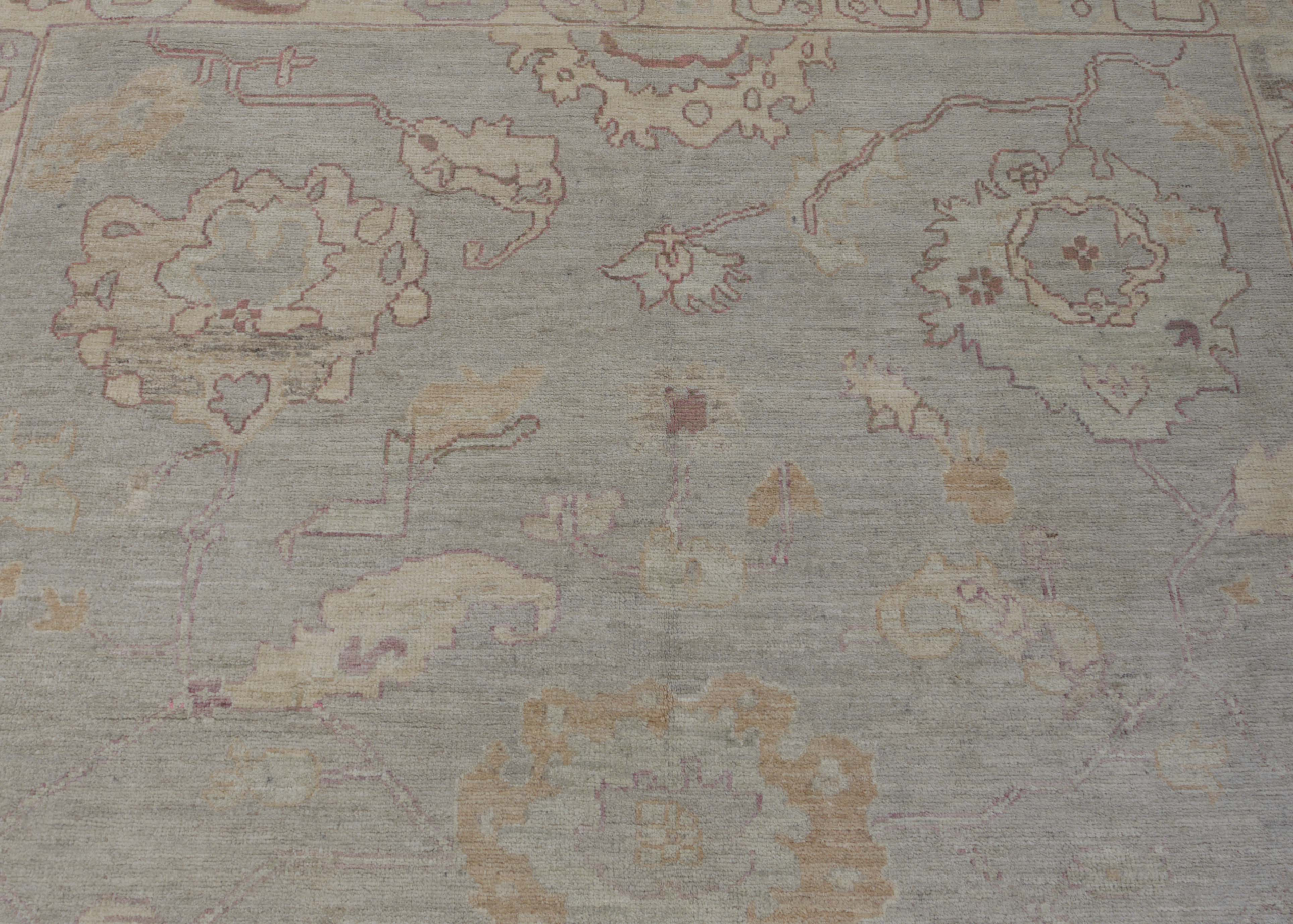 Muted Palmette – Rug No. 1274 - Image 2