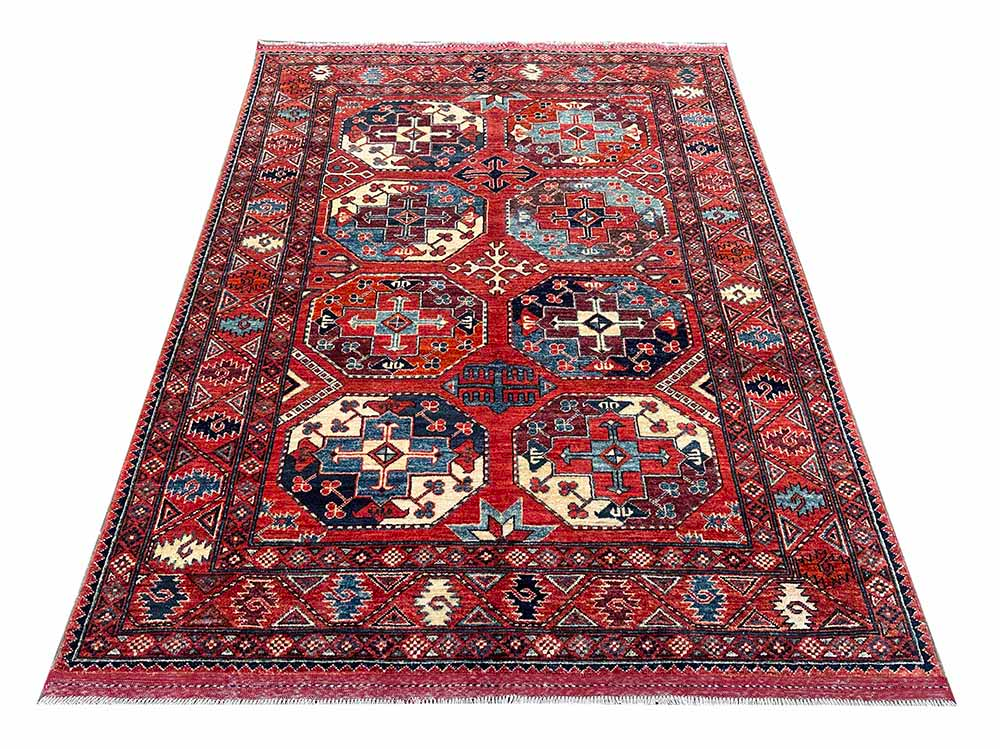 Fortress of Stars – Turkmen Rug - Image 3