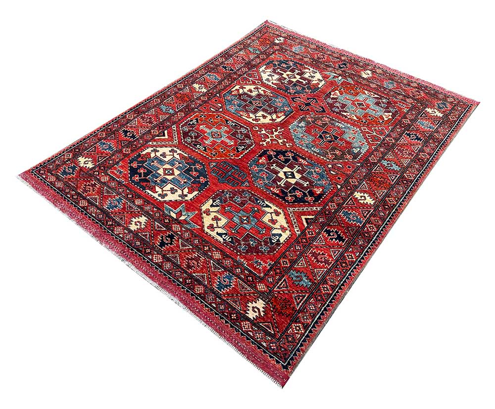 Fortress of Stars – Turkmen Rug