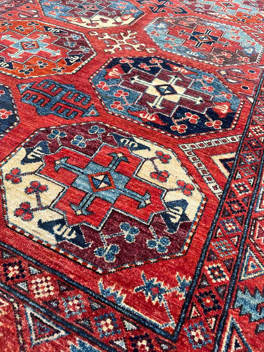 Fortress of Stars – Turkmen Rug - Image 5