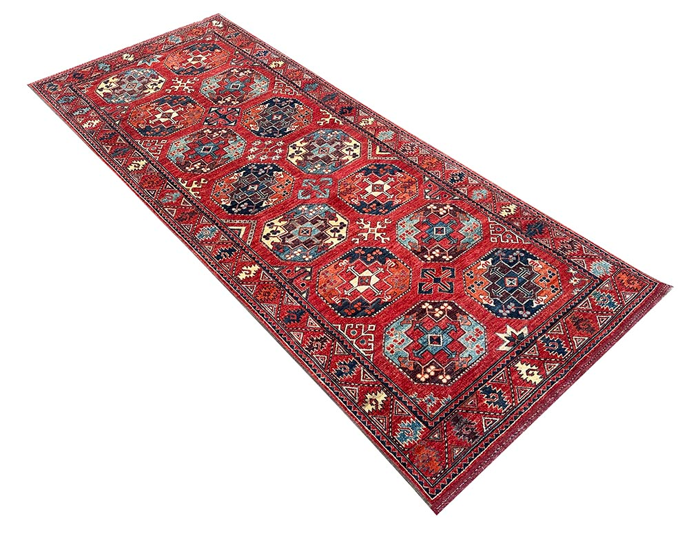 Trio of Guardians – Turkmen Rug