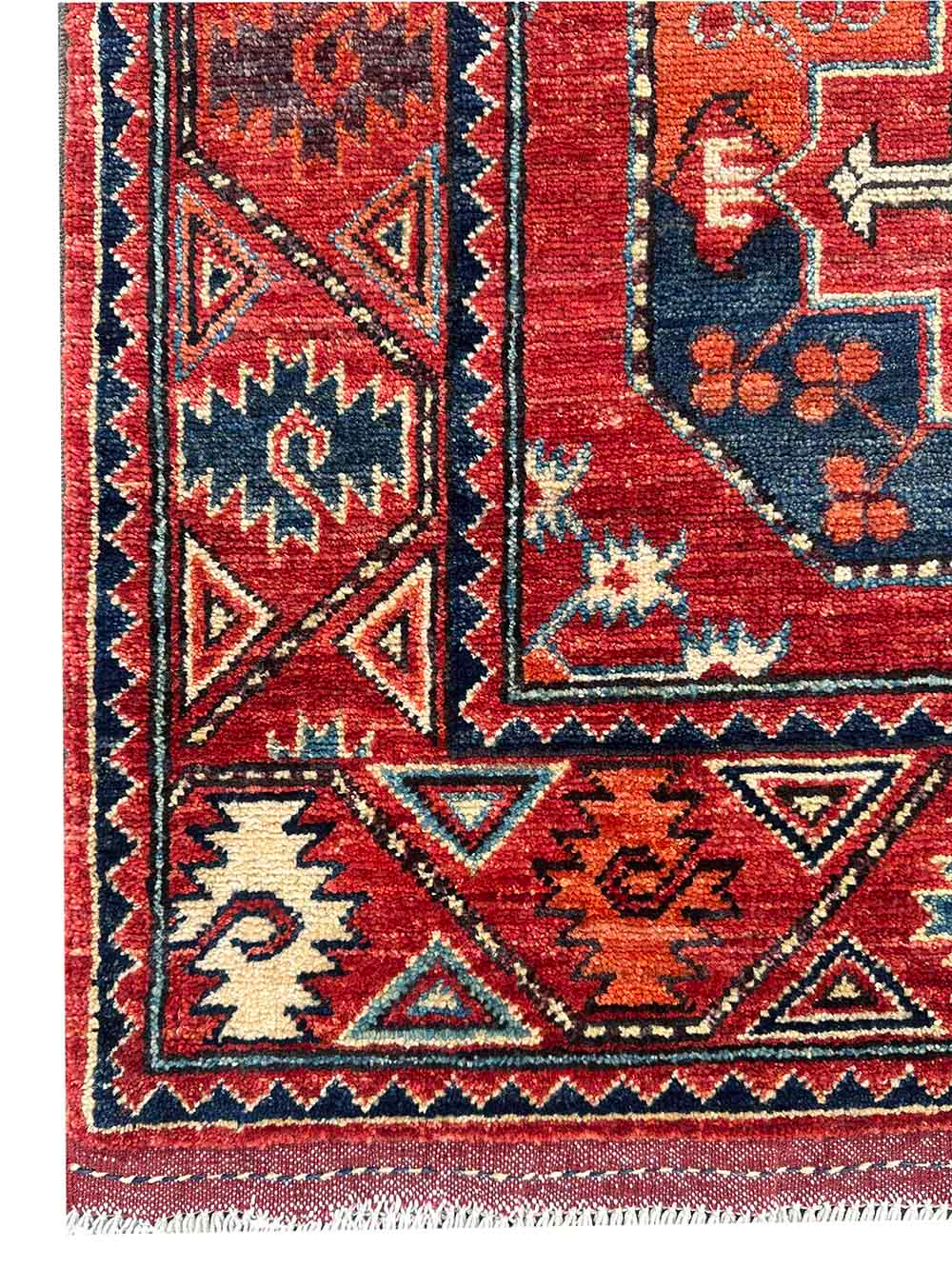 Trio of Guardians – Turkmen Rug - Image 7