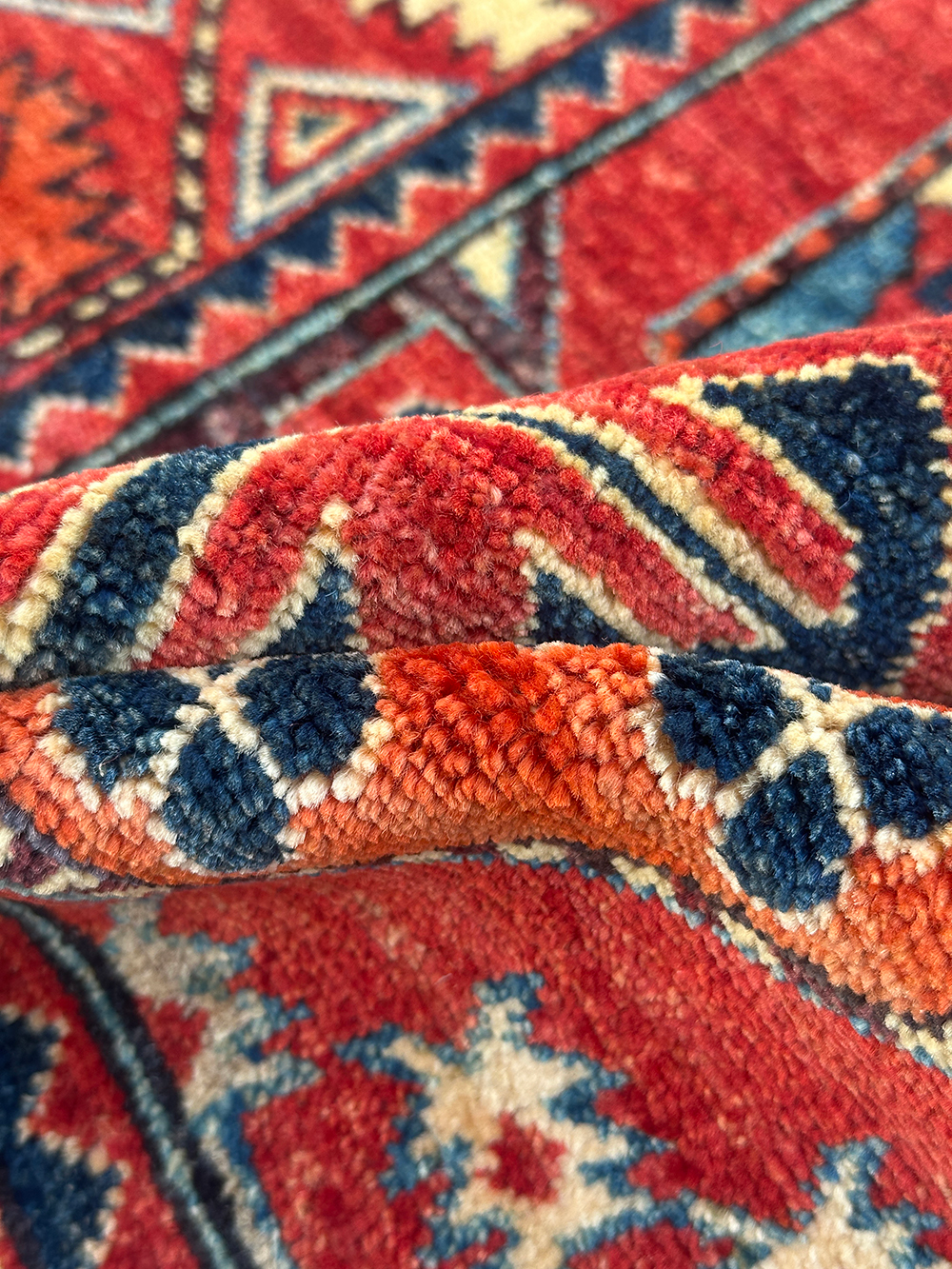 Trio of Guardians – Turkmen Rug - Image 8