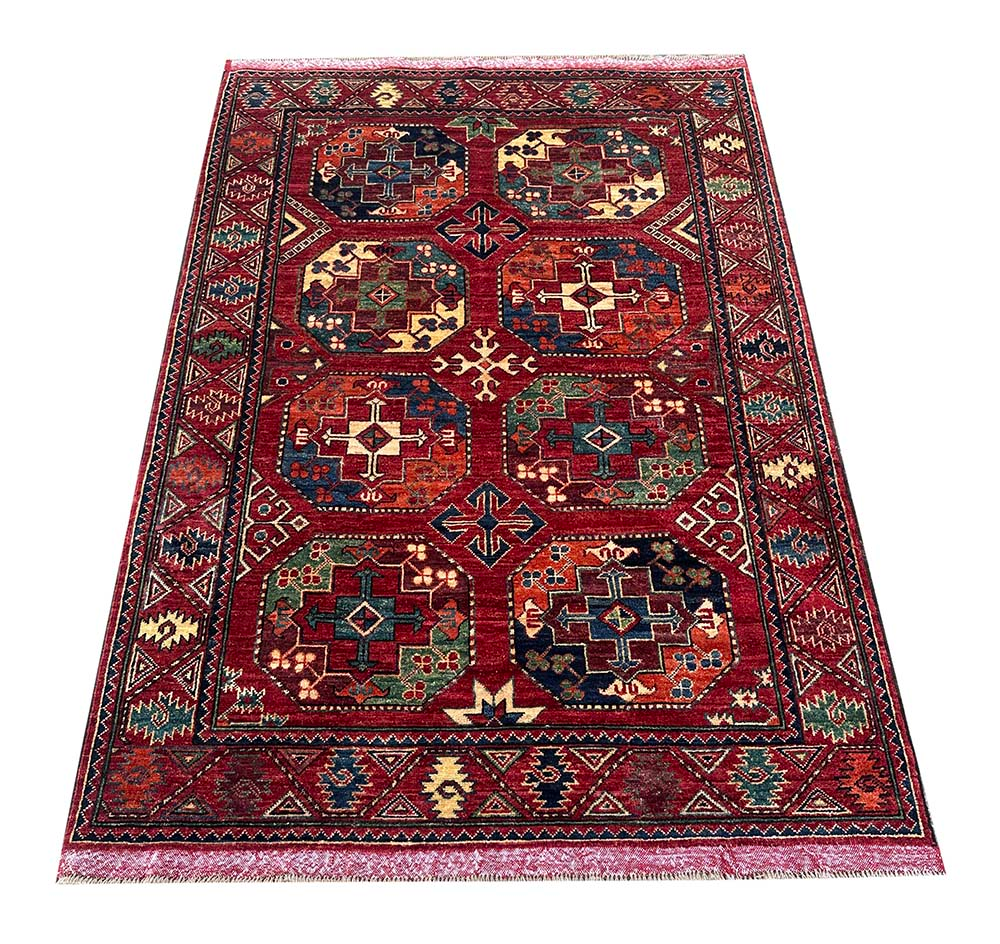 Garden of Guardians – Turkmen Rug