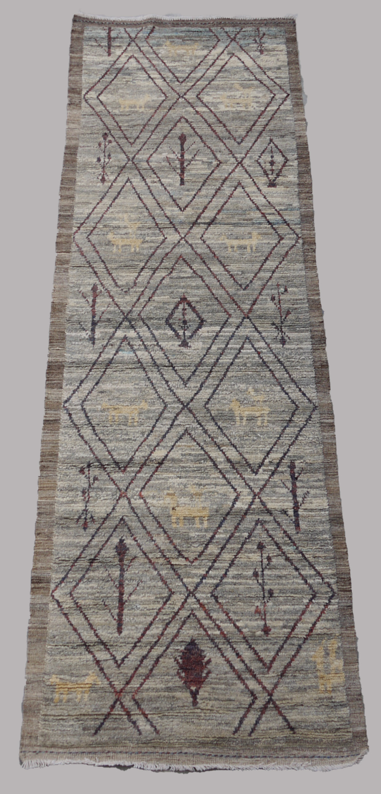 Pastoral Lines Runner – Rug No. 268 - Image 3