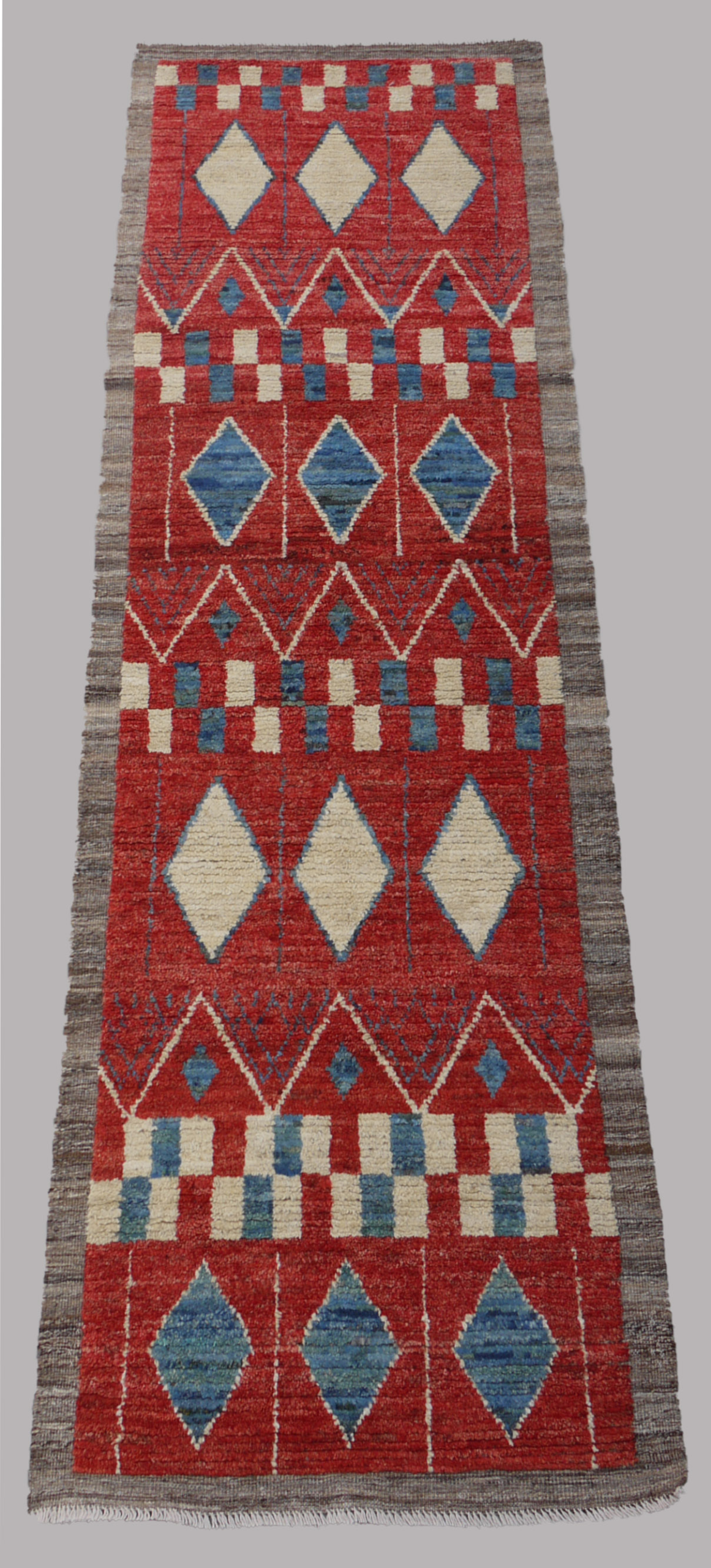 Crimson Matrix – Rug 269 (77 × 303 cm) - Image 4