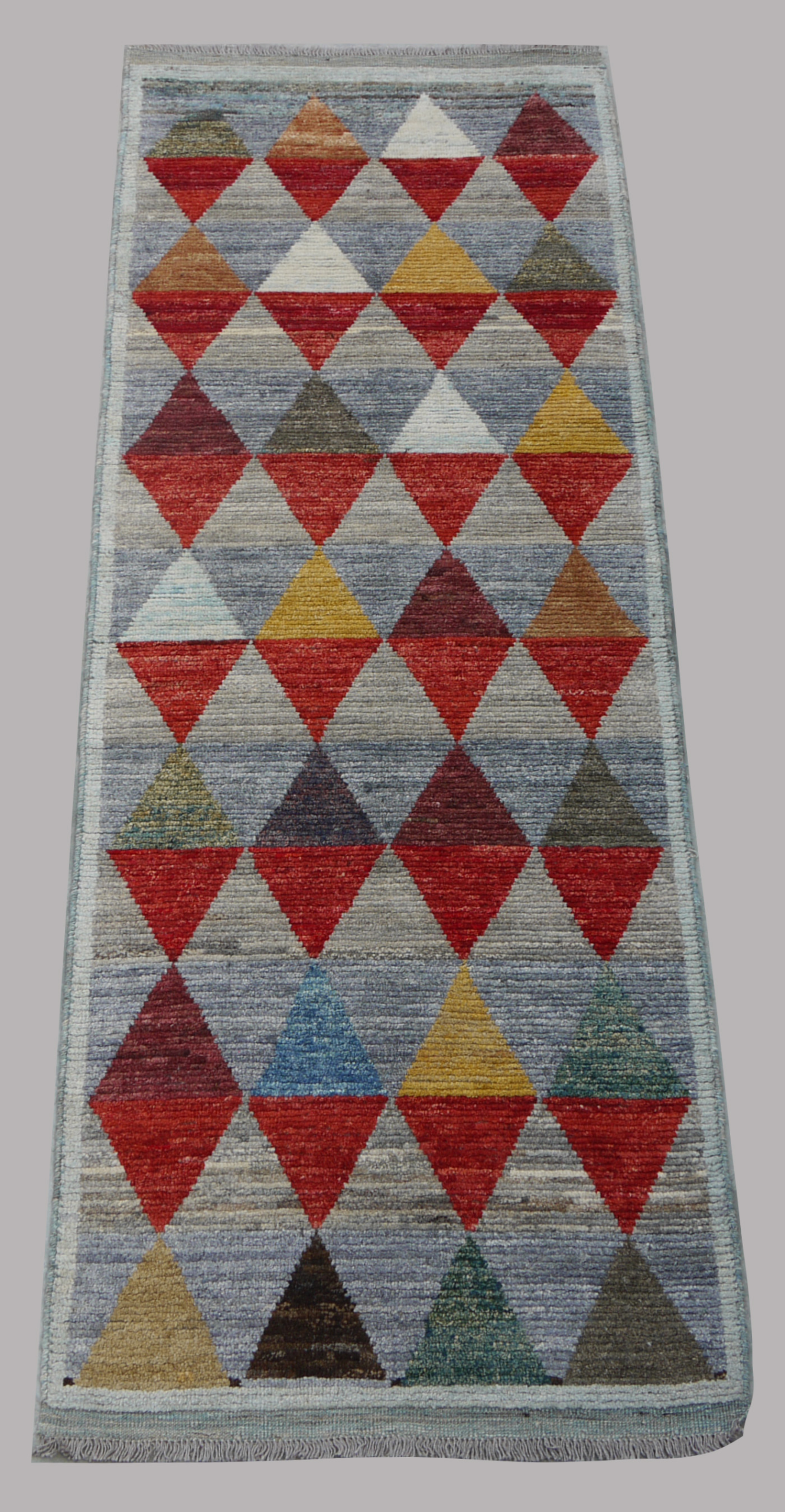 Crimson Peaks Runner – Rug No. 286 - Image 3