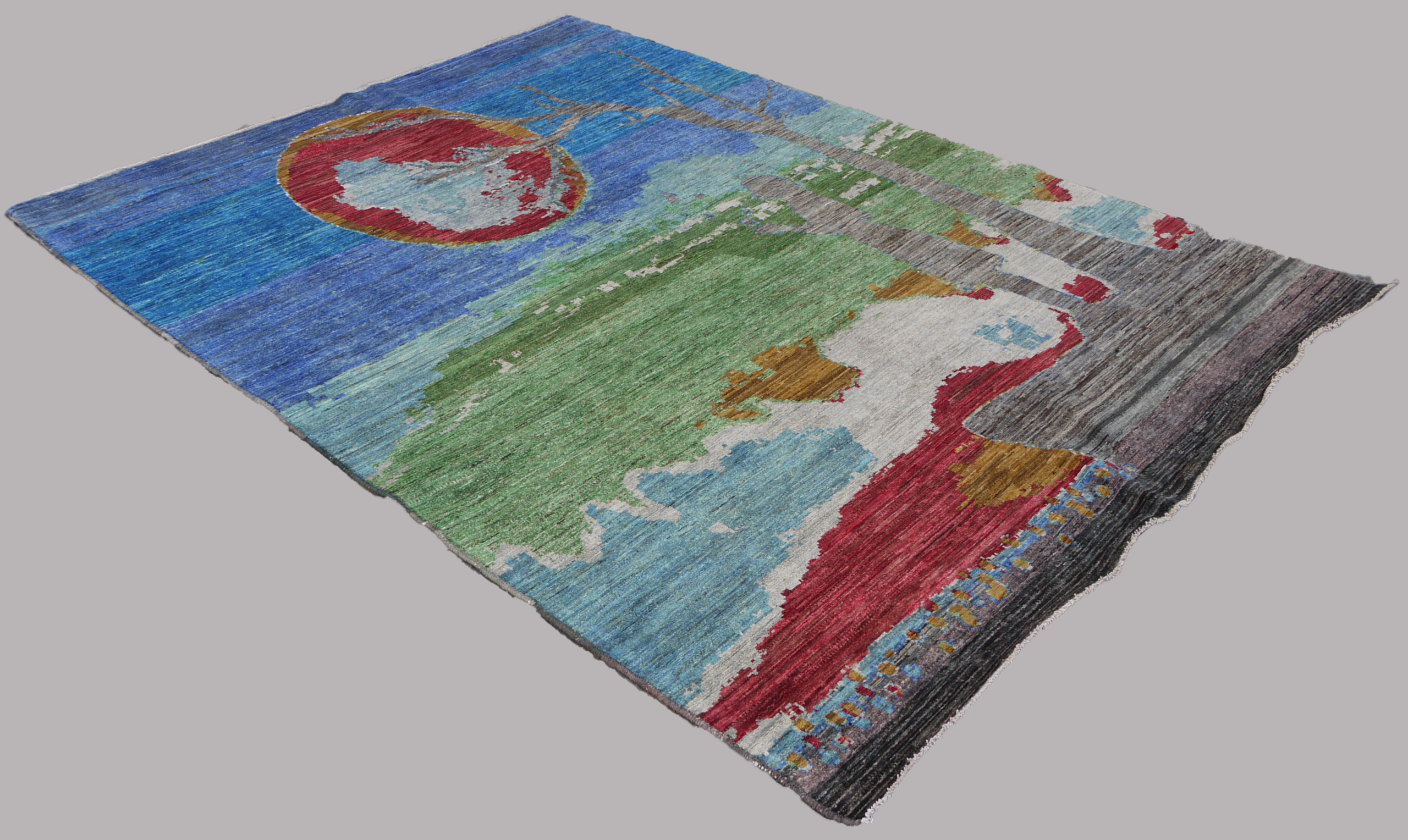 Sun & Silhouette – Rug No. 300 - Image 3