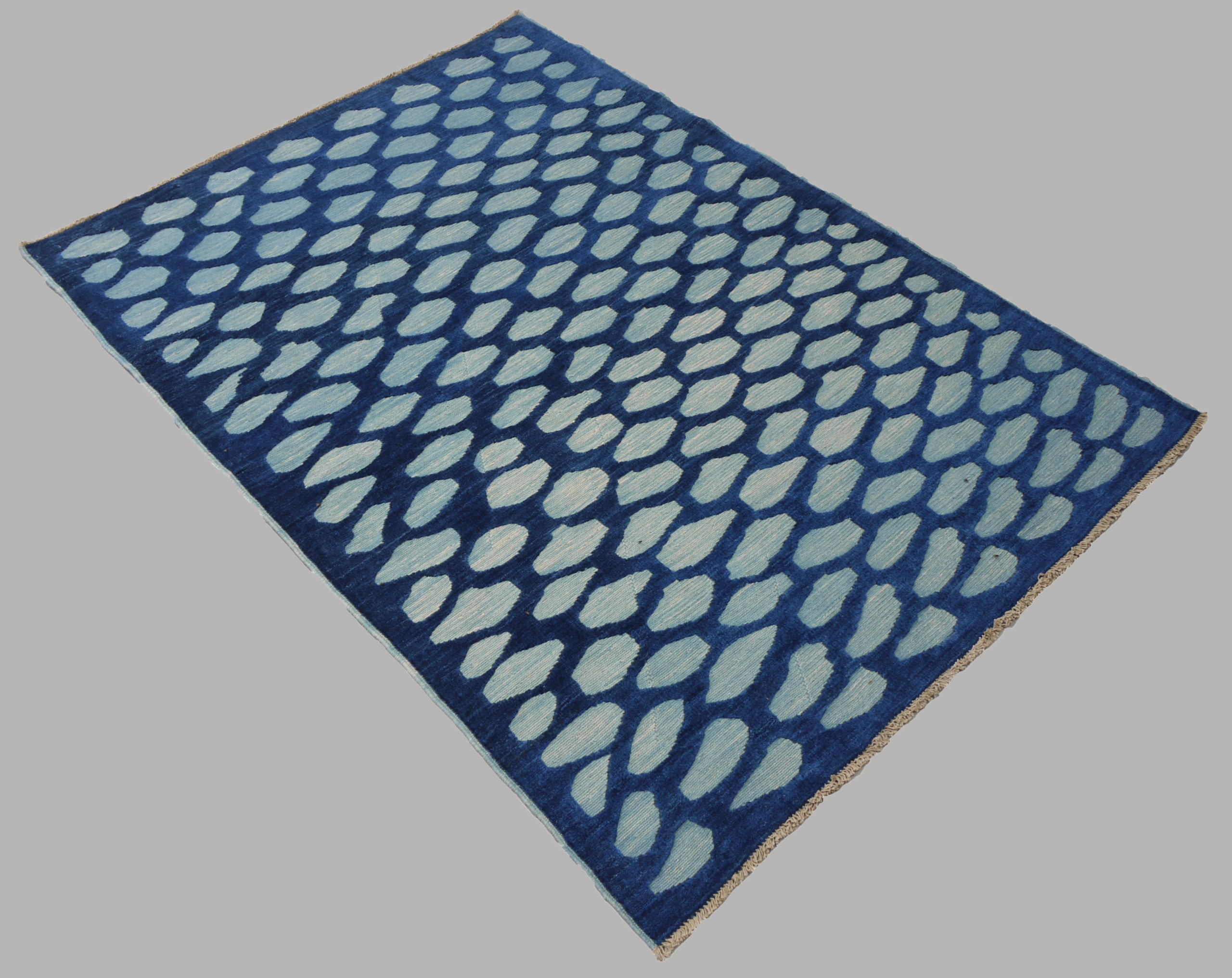 Indigo Scales – Rug No. 34 - Image 3