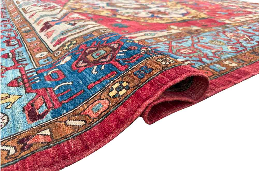 Crown of Geometry – Heriz Serapi Rug - Image 9