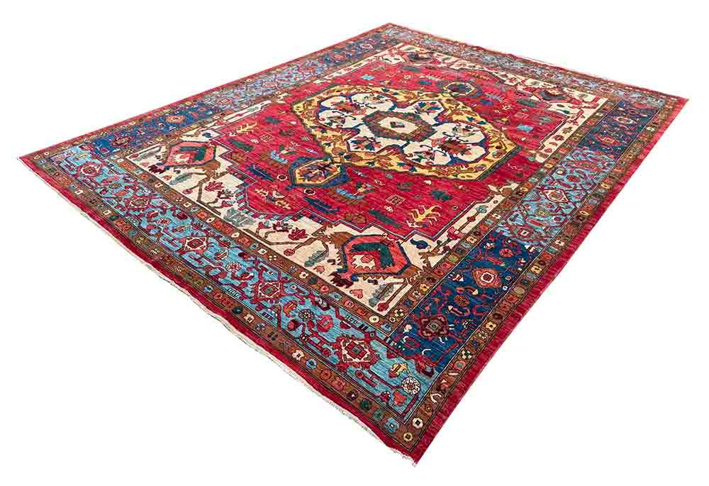 Crown of Geometry – Heriz Serapi Rug