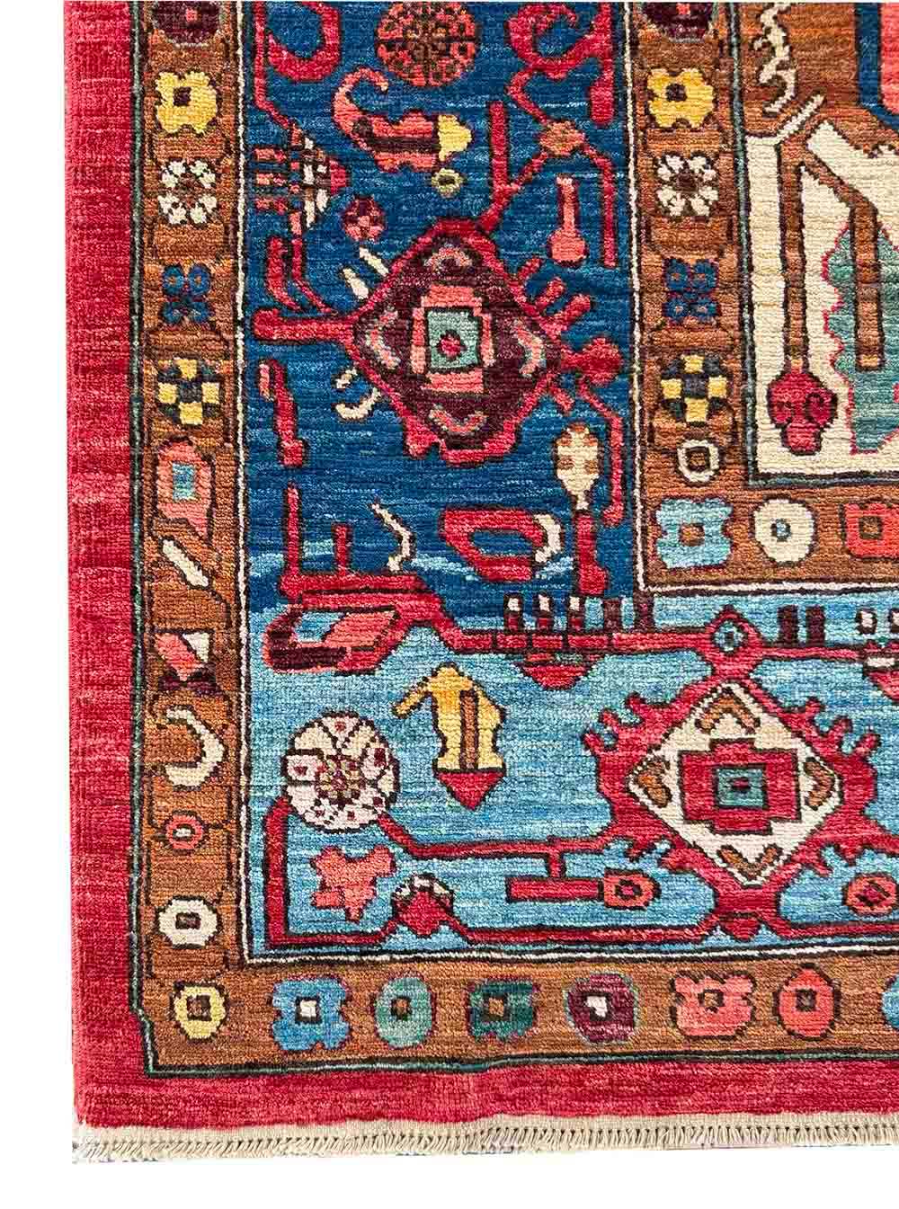 Crown of Geometry – Heriz Serapi Rug - Image 6