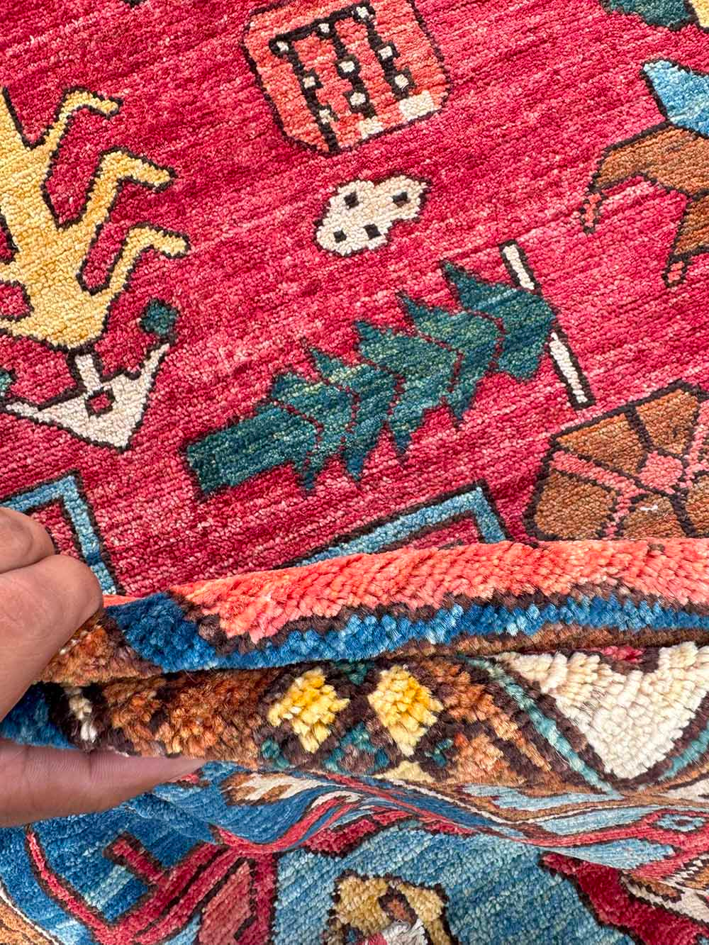 Crown of Geometry – Heriz Serapi Rug - Image 7