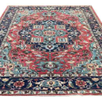 Midnight Blossom – Heriz Serapi Rug