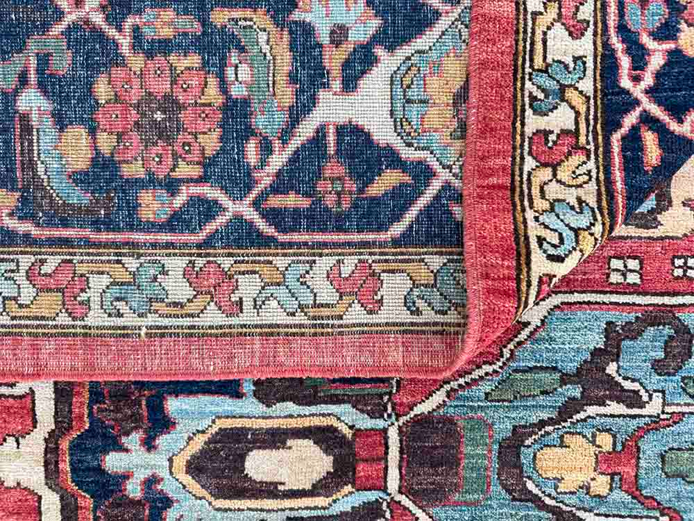 Midnight Blossom – Heriz Serapi Rug - Image 6