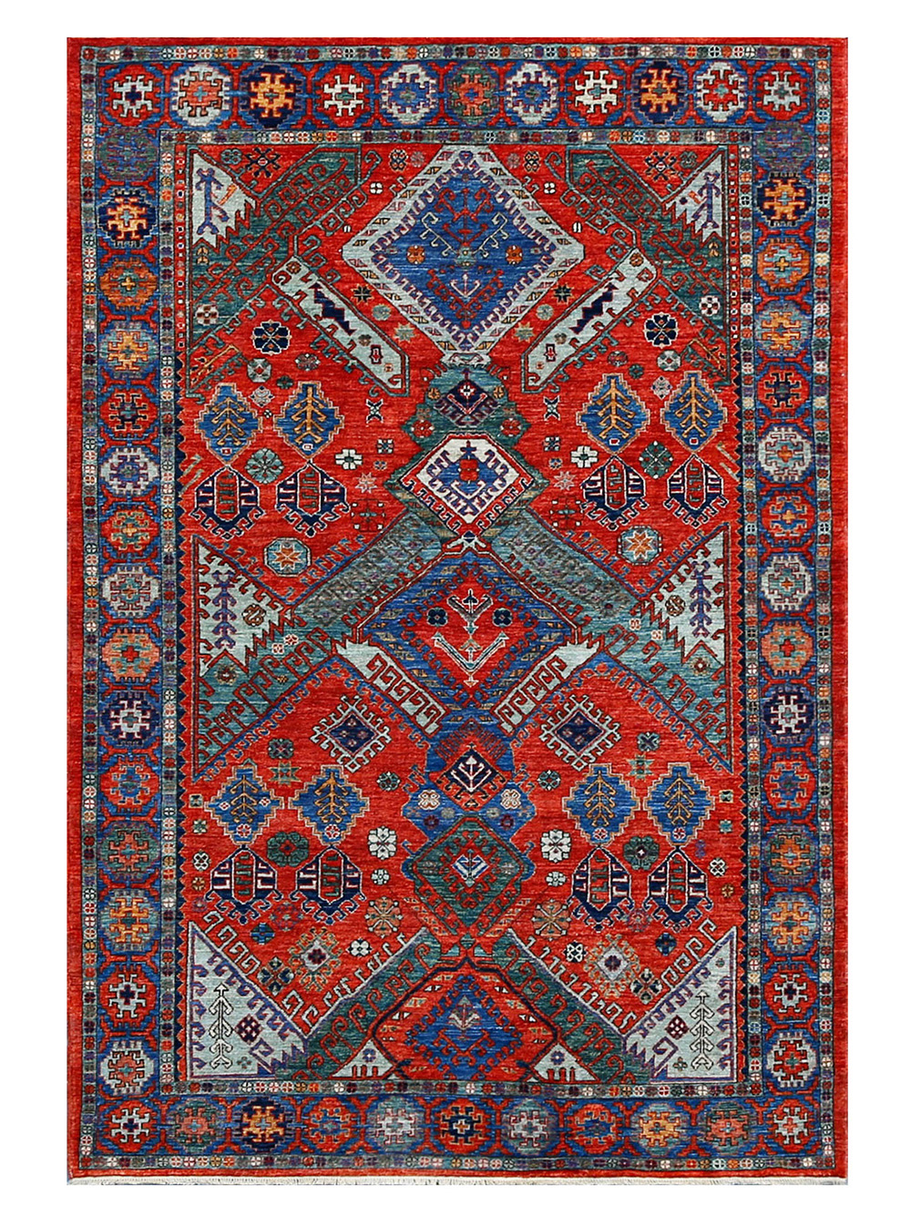 Tribal Star Map – Caucasian Rug - Image 2