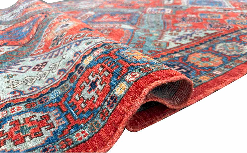 Tribal Star Map – Caucasian Rug - Image 9