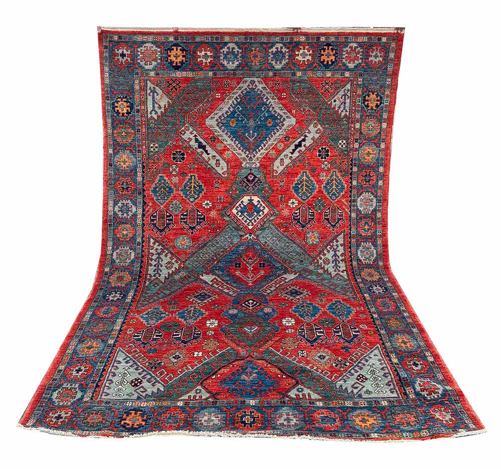 Tribal Star Map – Caucasian Rug - Image 10