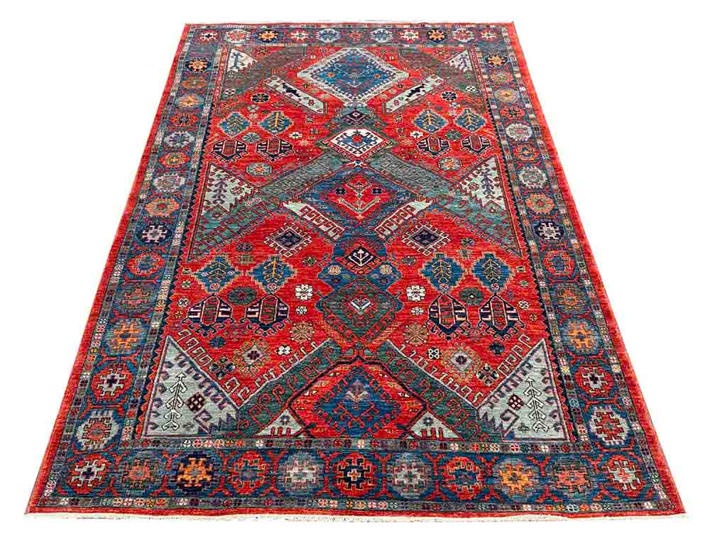 Tribal Star Map – Caucasian Rug - Image 3