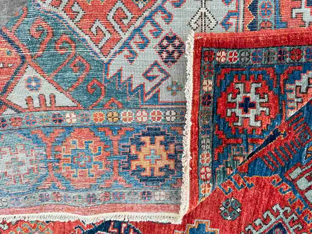 Tribal Star Map – Caucasian Rug - Image 6