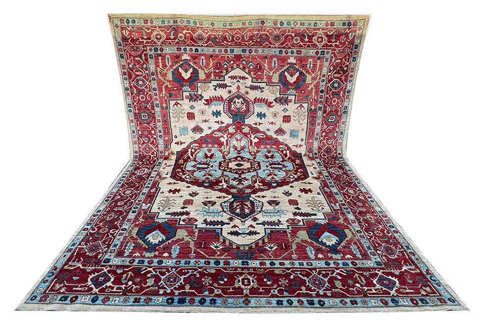 Fields of Harmony – Heriz Serapi Rug - Image 10