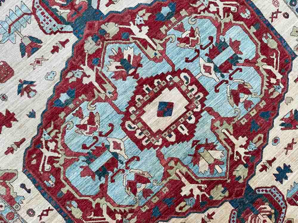 Fields of Harmony – Heriz Serapi Rug - Image 5