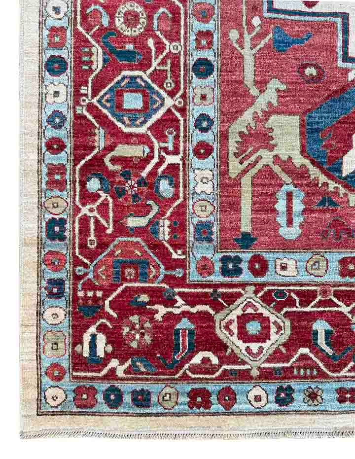 Fields of Harmony – Heriz Serapi Rug - Image 6