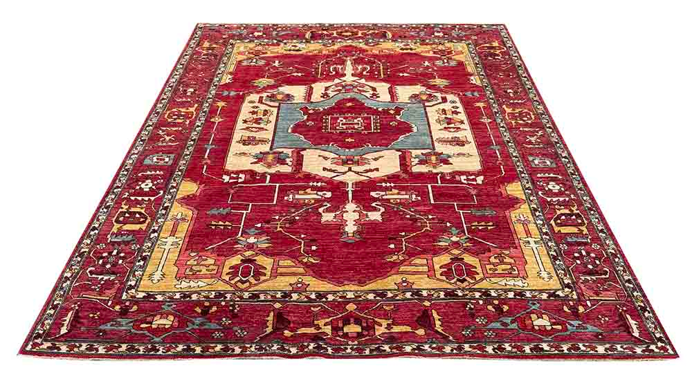 The Guardian’s Flame – Heriz Serapi Rug - Image 3