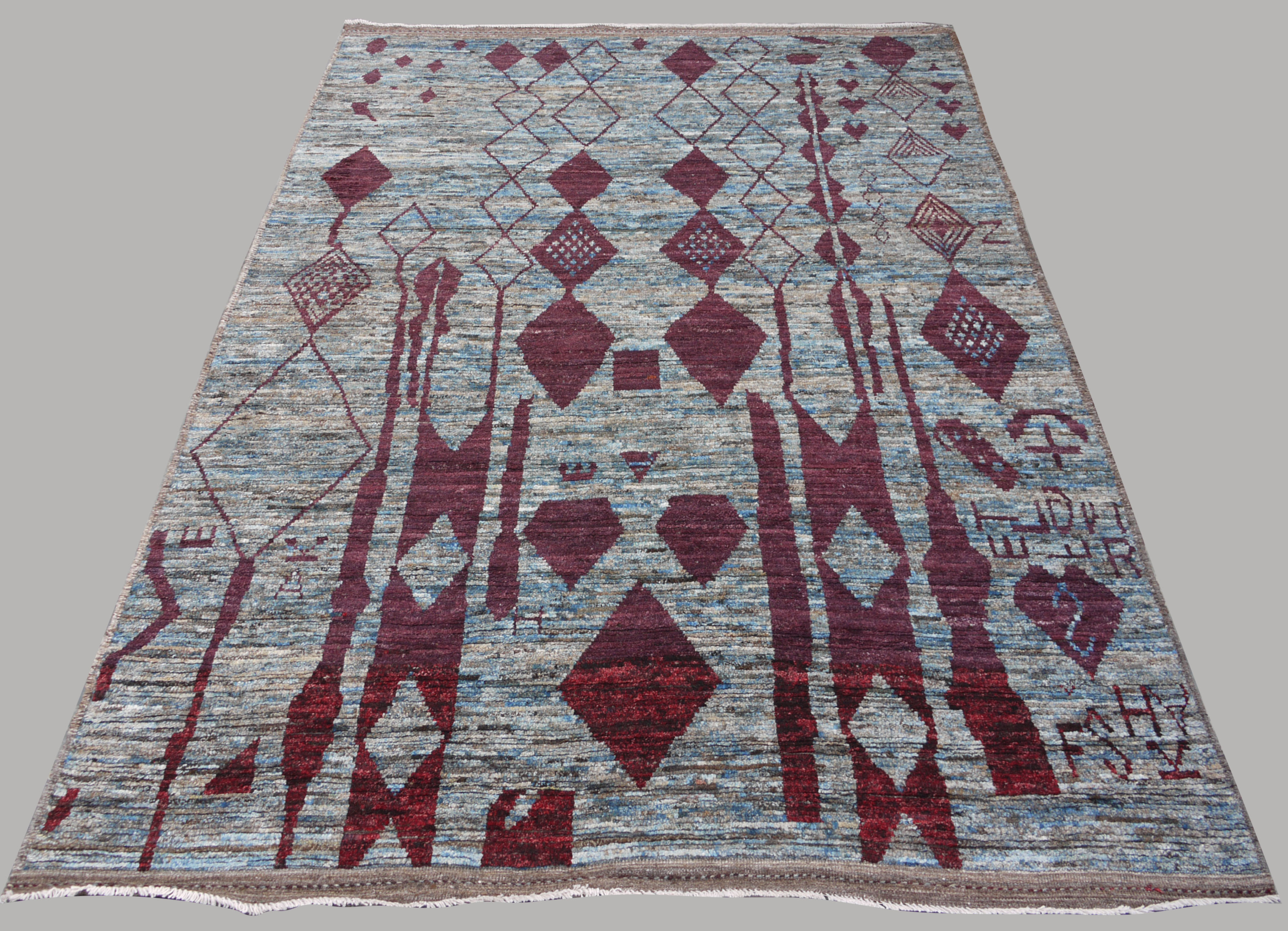 Crimson Echo – Rug No. 68 - Image 4