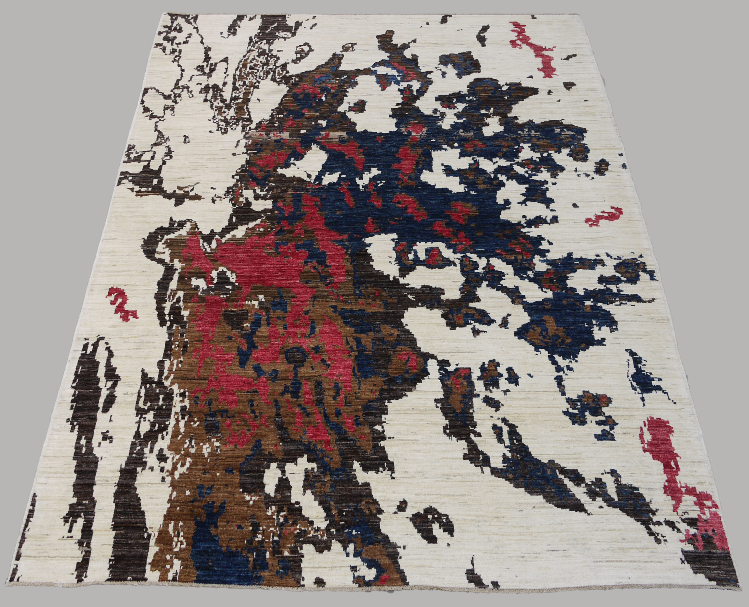 Wild Bloom Afghan Rug – Rug 69 (200 × 287 cm) - Image 4