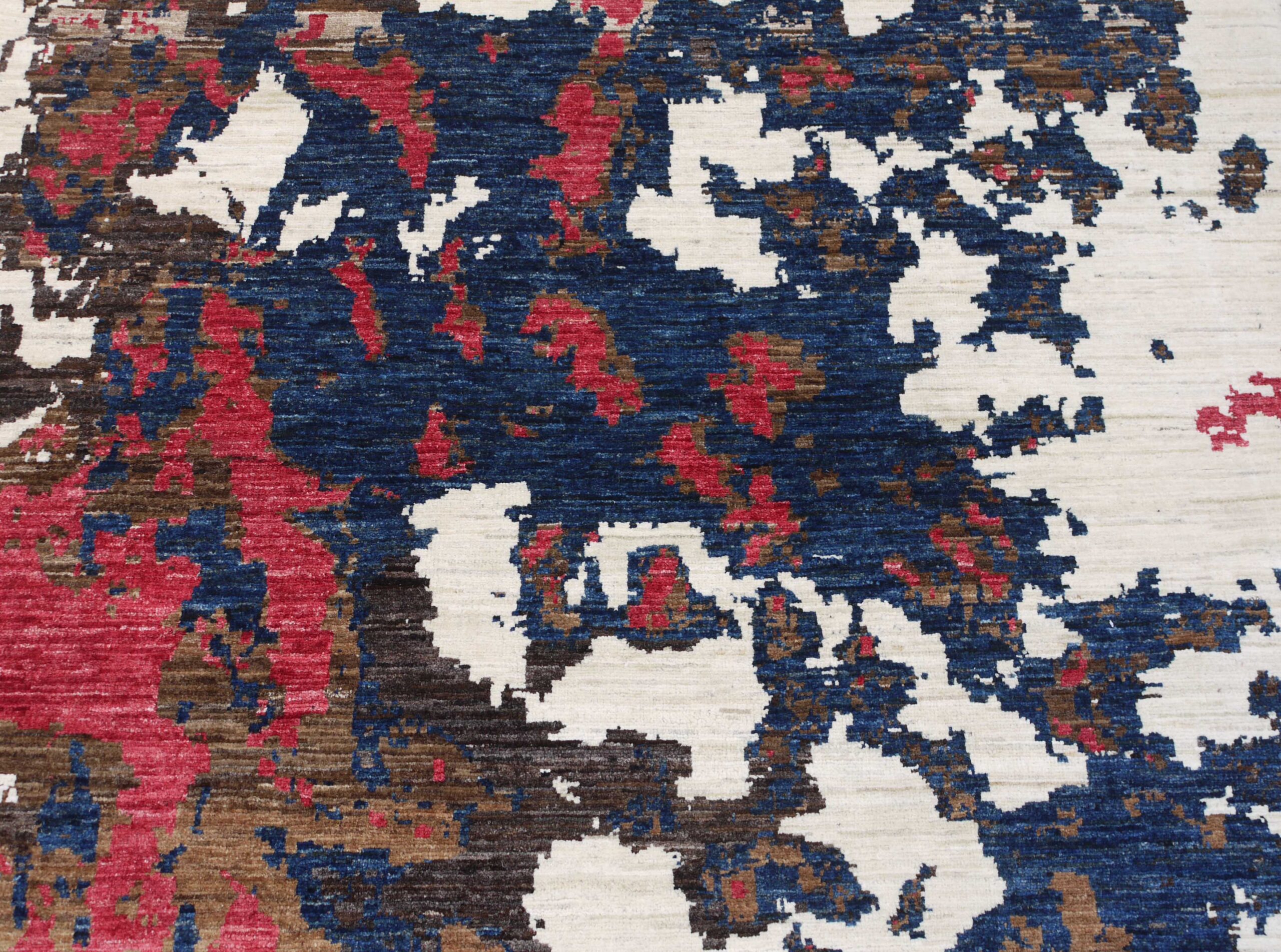 Wild Bloom Afghan Rug – Rug 69 (200 × 287 cm) - Image 2