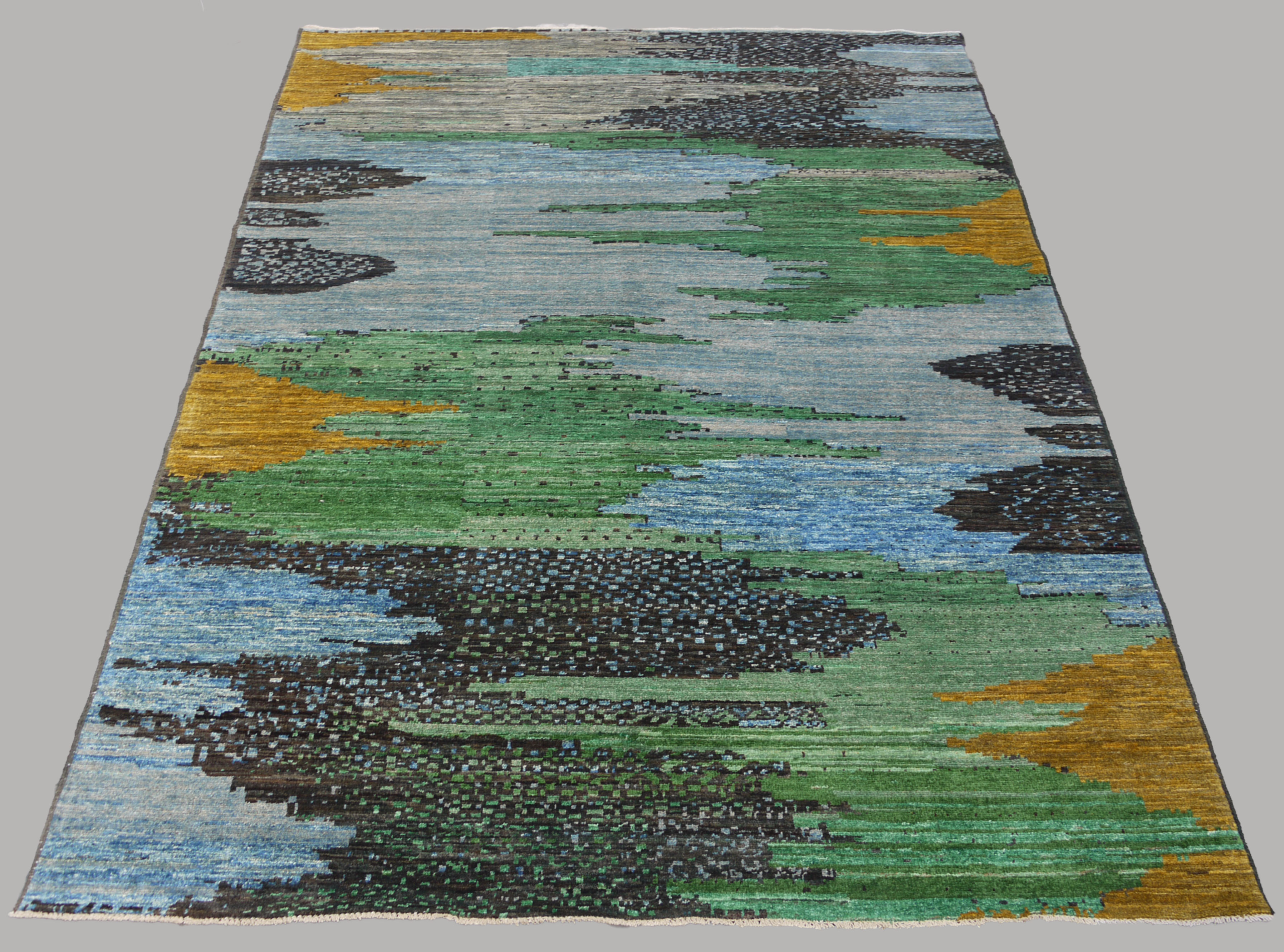 Horizon Afghan Rug – Rug 70 (202 × 291 cm) - Image 3