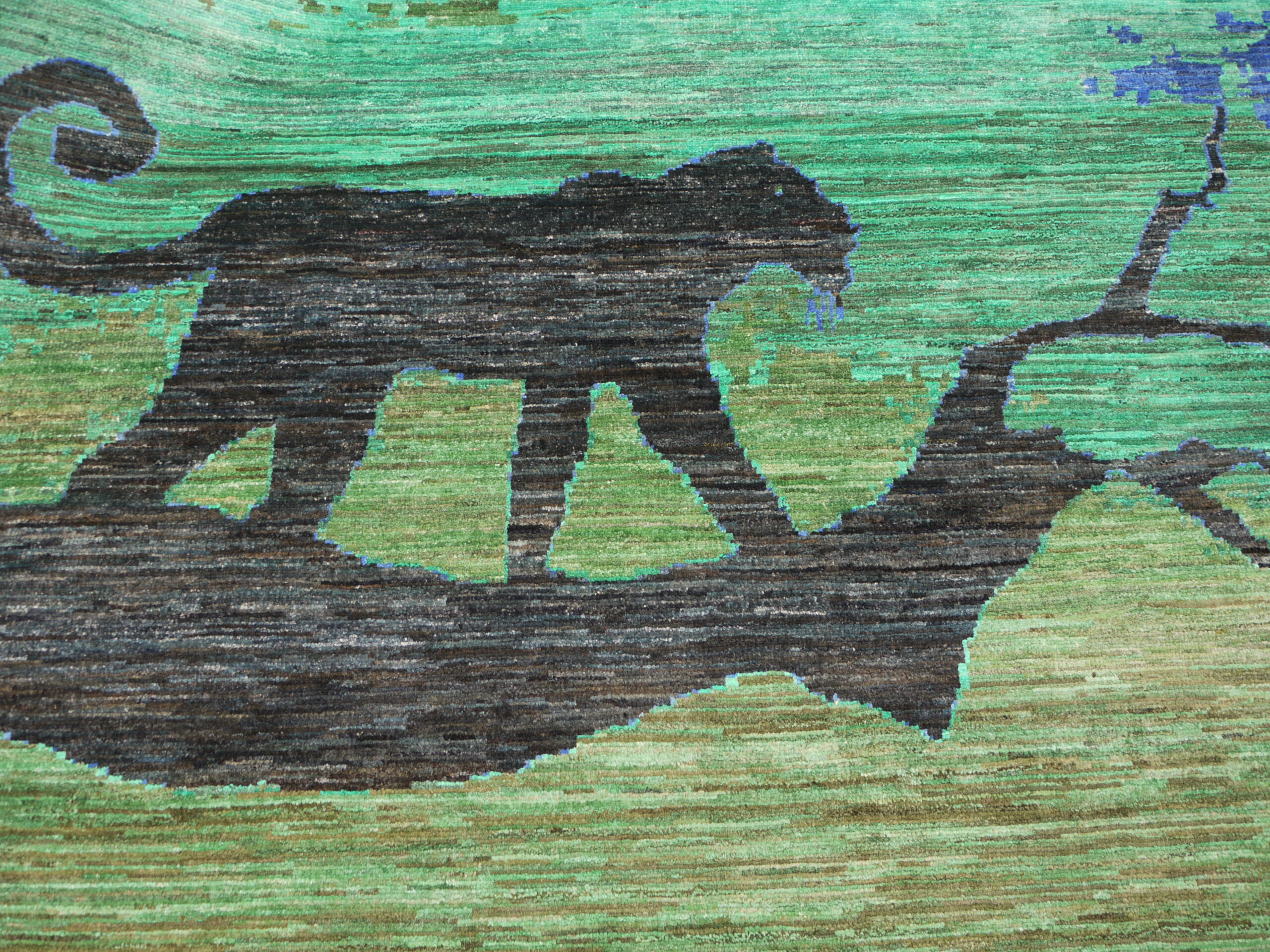 Wild Elegance Afghan Rug – Rug 73 (201 × 287 cm) - Image 2