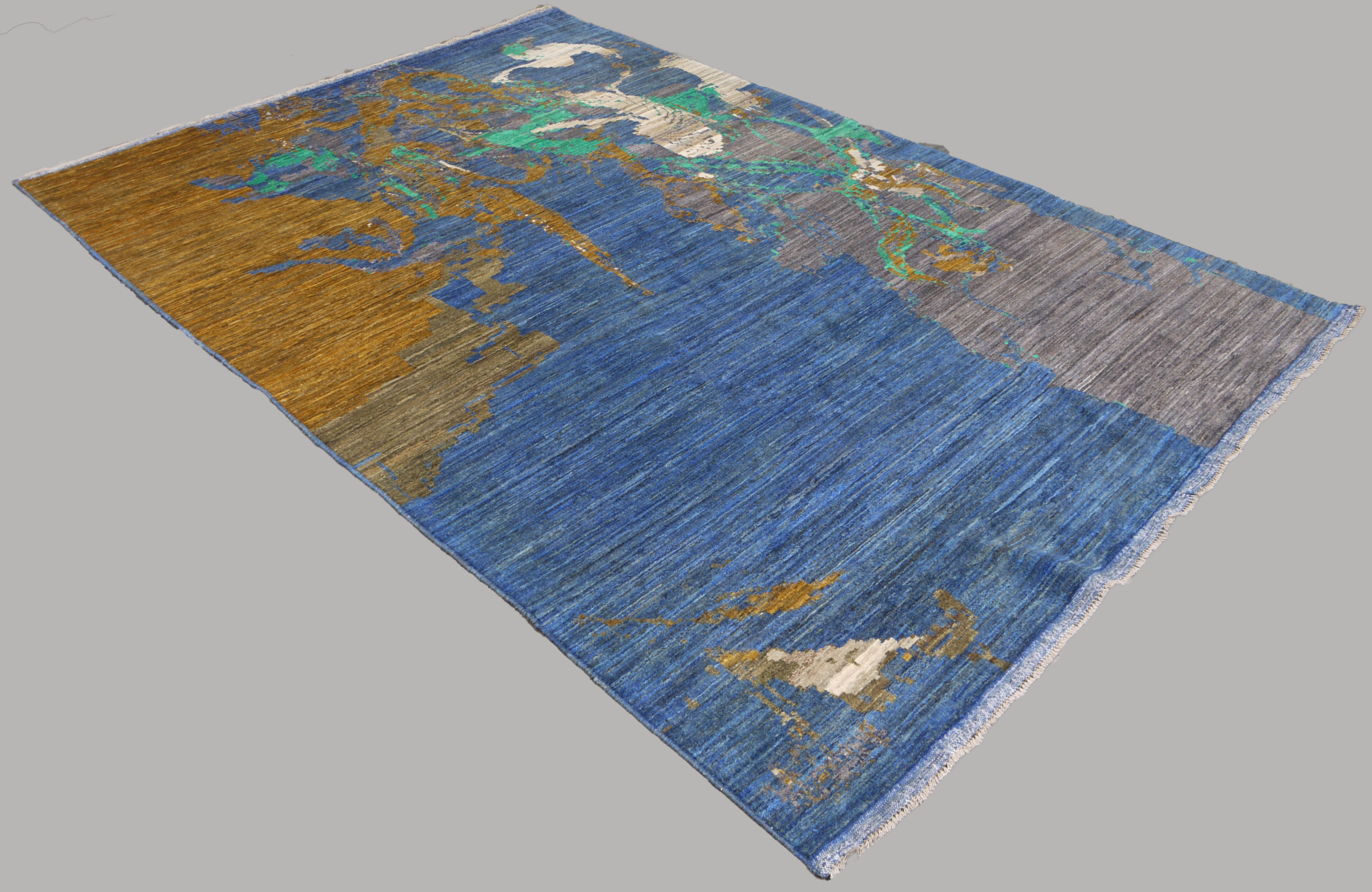 Abstract Currents – Rug No. 74 - Image 3