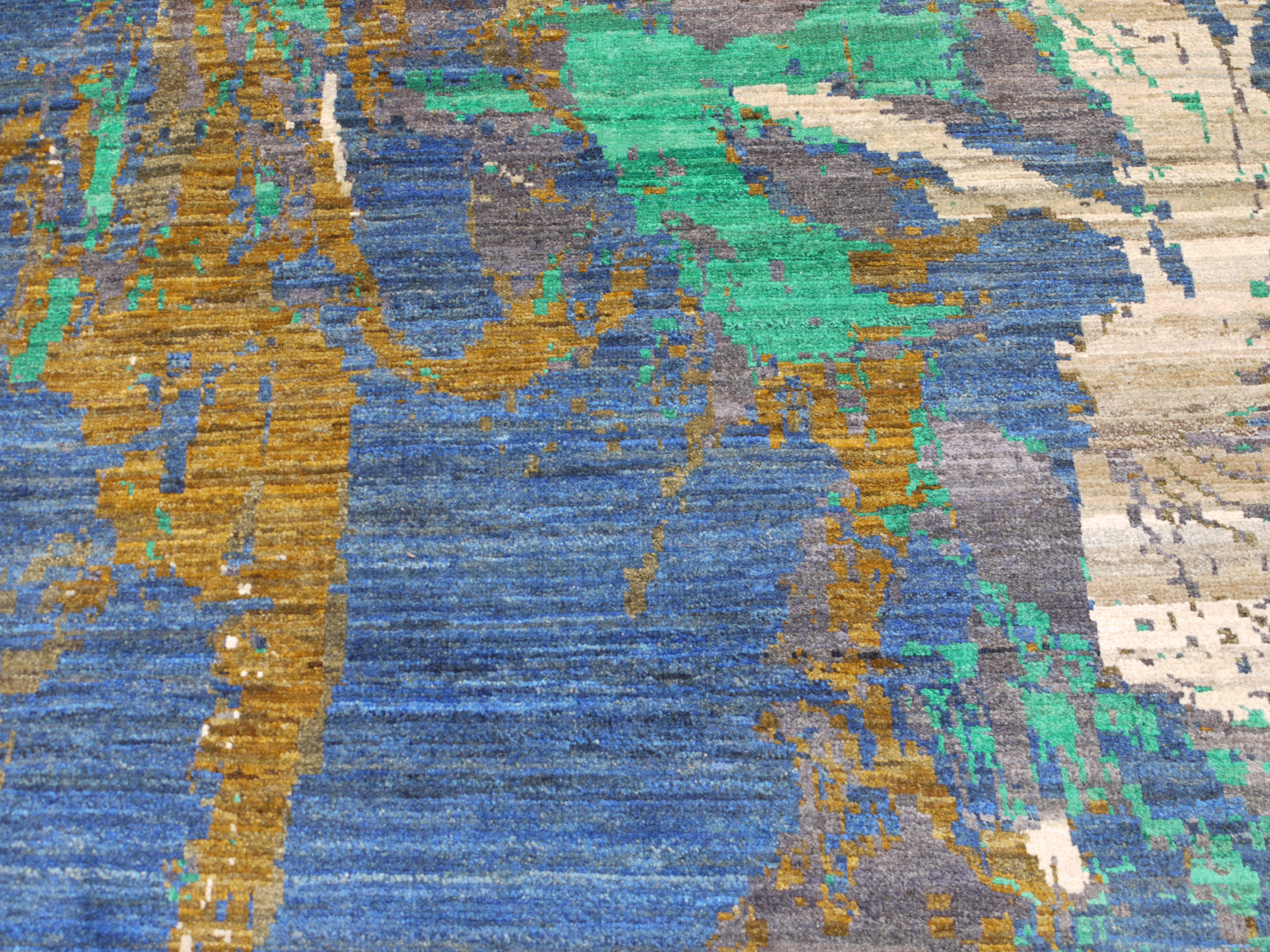 Abstract Currents – Rug No. 74 - Image 2