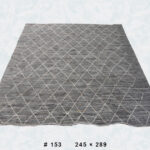 Ash Lattice – Rug 153 (245 × 289 cm)