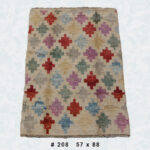 Blossom Crosses – Rug No. 208