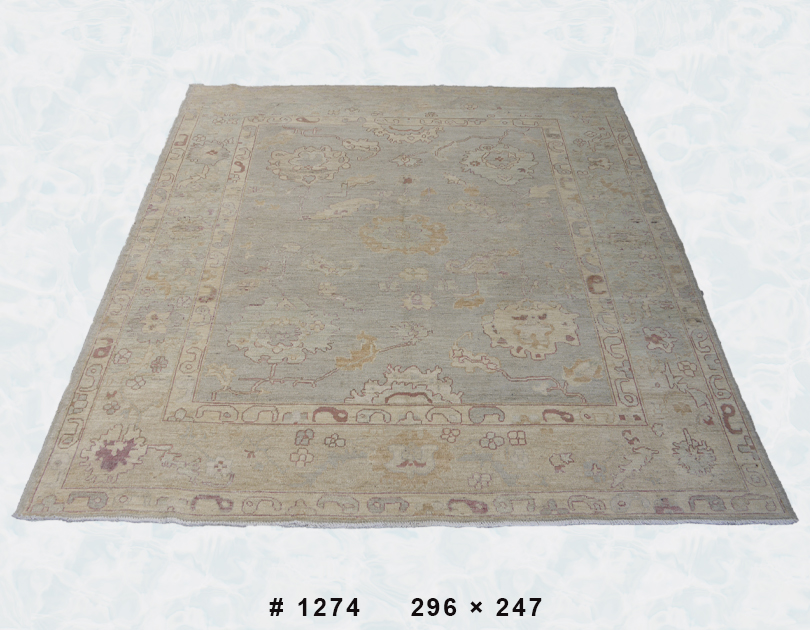 Muted Palmette – Rug No. 1274