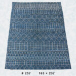 The Indigo Nomad – Rug 257 (163 × 237 cm)