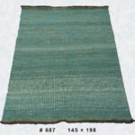 The Ocean Drift – Looped Kilim 687 (145 × 198 cm)