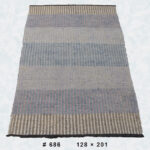The Pastel Horizon – Looped Kilim 686 (128 × 201 cm)